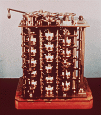 Photo of Hollerith's Difference Engine.